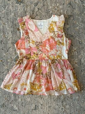 La Roque Peplum Babydoll Top